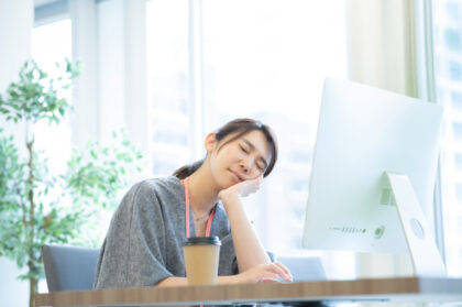 目と身体を休める